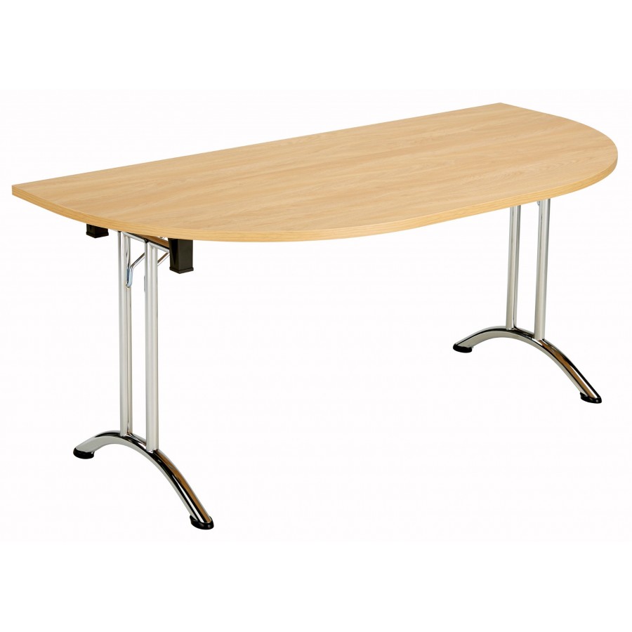 Olton 1600mm Wide Semi Circle Folding Table